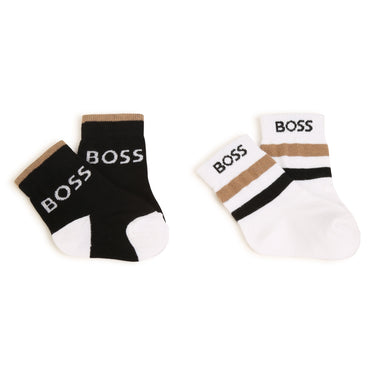 Calcetines BOSS negros para bebé